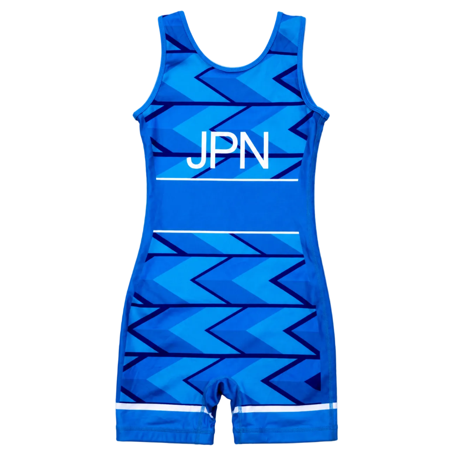 2024 Team Japan Paris Olympic wrestling singlet (Women's Cut)