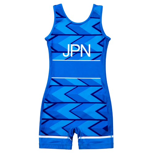 2024 Team Japan Paris Olympic wrestling singlet (Women's Cut)